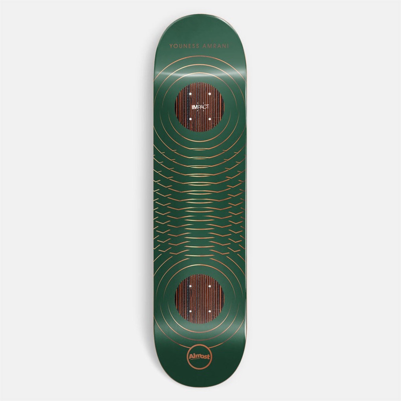 Almost Skateboards – 8.375 Youness Amrani Knock Out Rings Impact Pro Deck