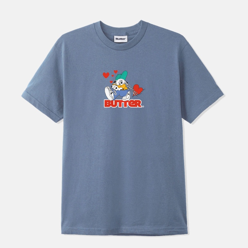 Butter Goods – Puppy Love T-Shirt – Slate