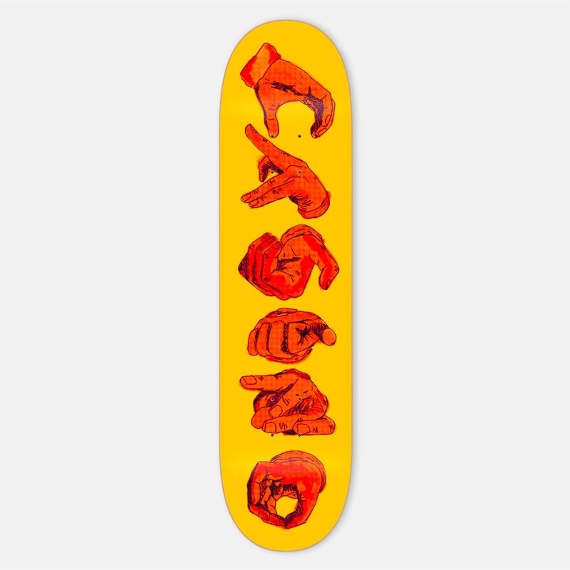 Casino Skateboards – 8.6 Gang Signs Skateboard Deck