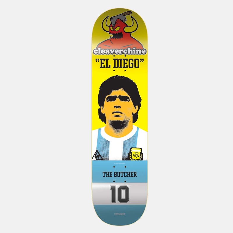 Cleaver Skateboards – 8.375 El Diego 20th Anniversary Diego Bucchieri Skateboard Deck