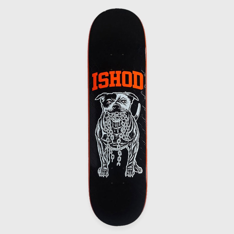 Real Skateboards – 8.25 ‘Skate Shop Day’ Ishod Wair Good Dog Skateboard Deck – Black