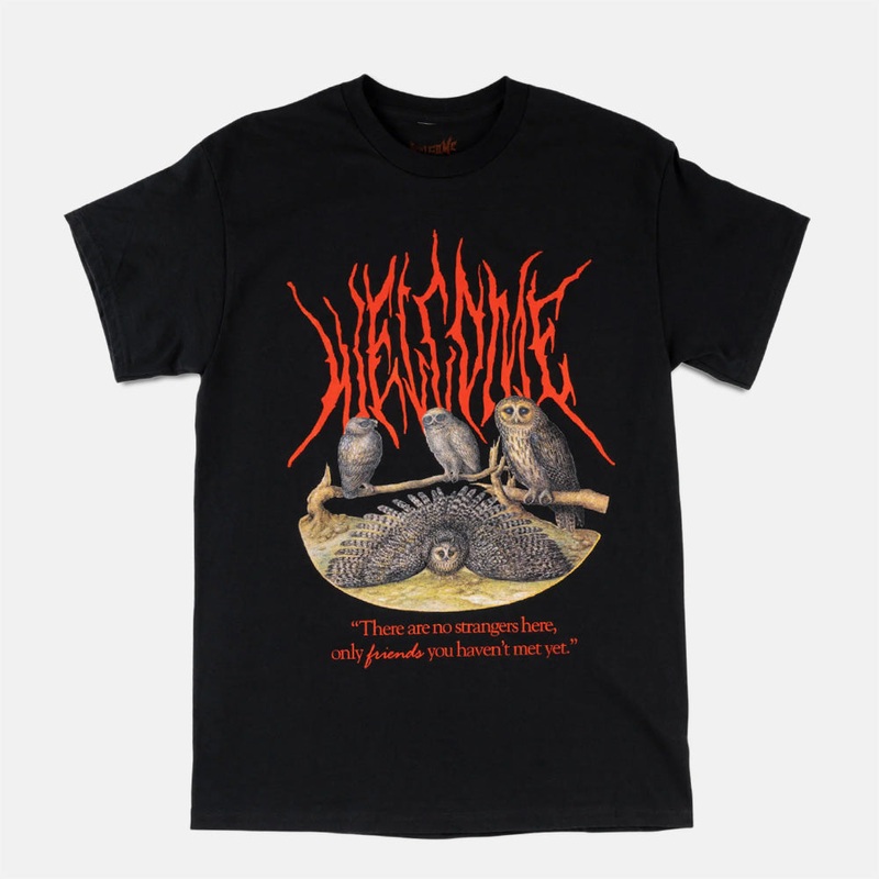Welcome Skateboards – Parliament T-Shirt – Black