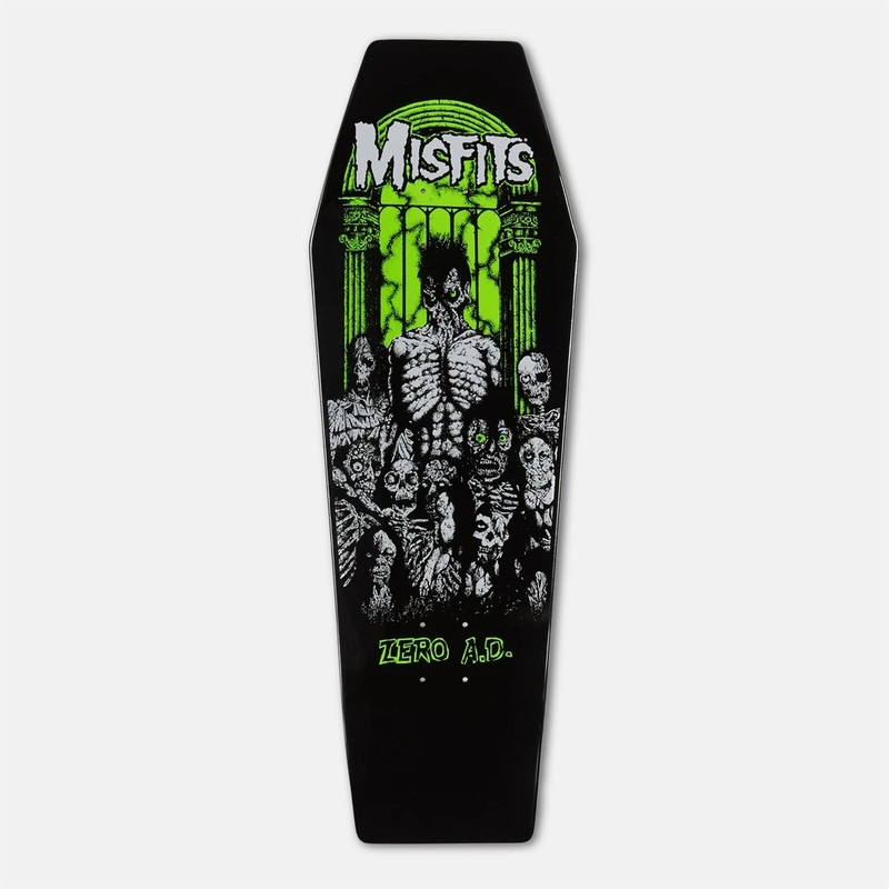 Zero Skateboards – 10.5 Misfits Earth A.D. Coffin Deck