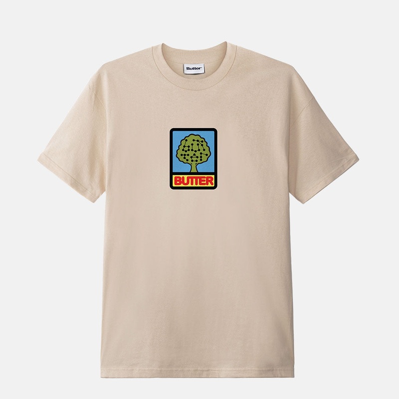 Butter Goods – Growth T-Shirt – Sand