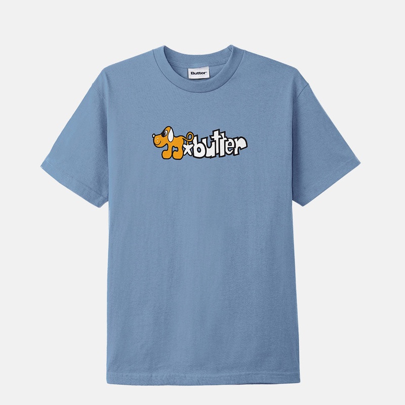 Butter Goods – Pooch T-Shirt – Slate Blue