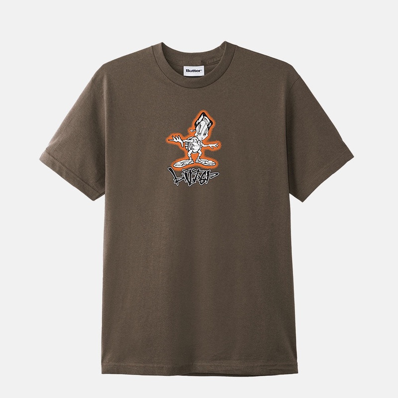 Butter Goods – Turtle T-Shirt – Brown
