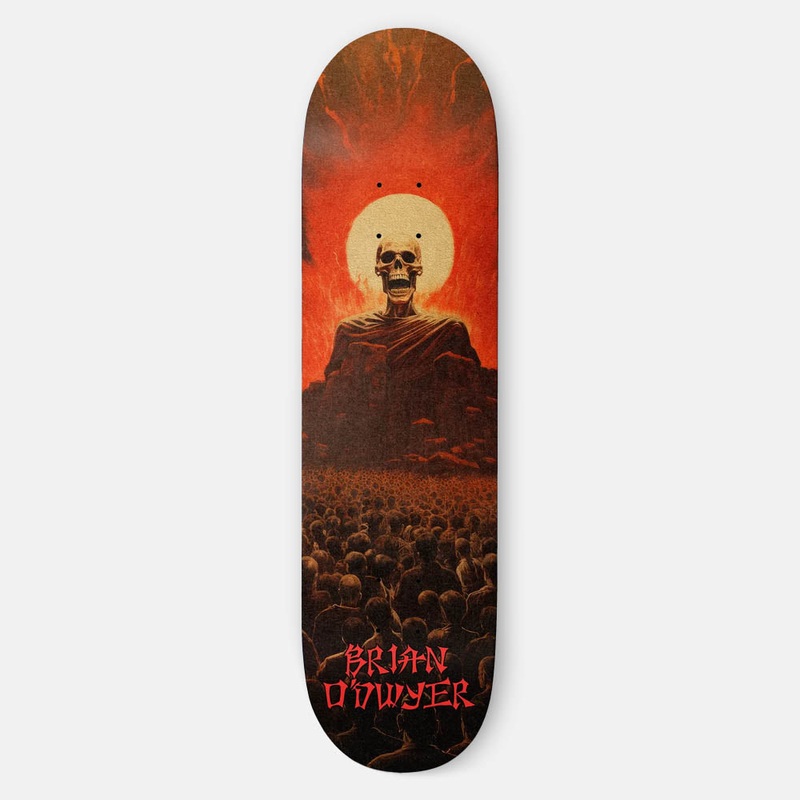 Deathwish Skateboards – 8.475 Brian O’Dwyer Skull Skateboard Deck
