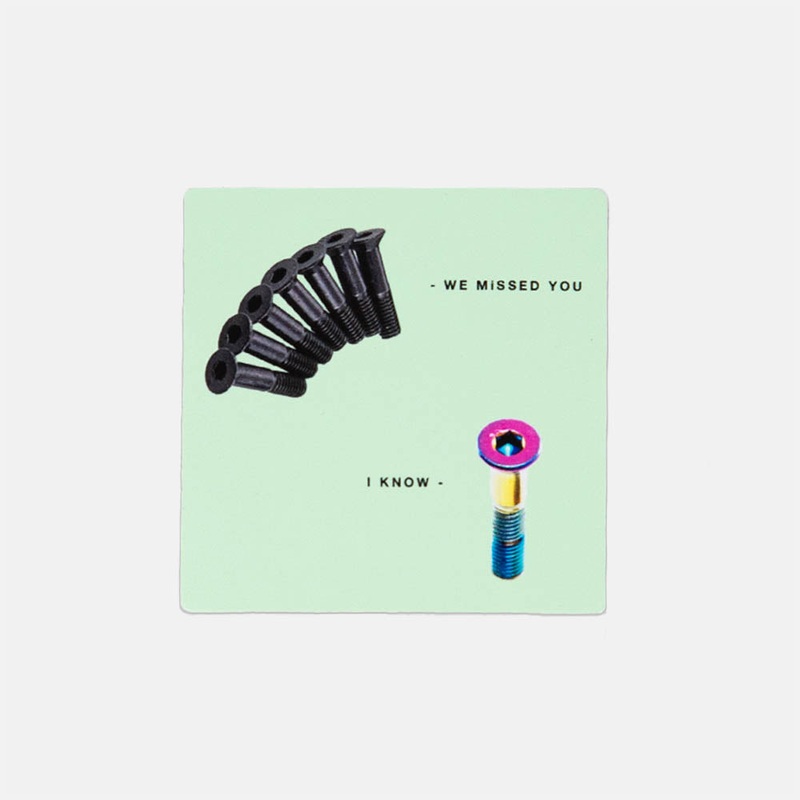 Missing Bolts – We Missed You 2.5 Sticker