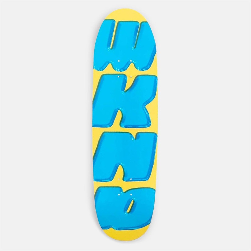 WKND Skateboards – 8.375 Look Out WKND Skateboard Deck – Yellow
