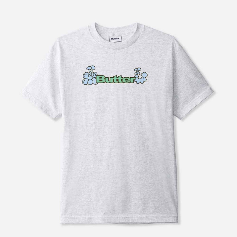 Butter Goods – Bugs Logo T-Shirt – Ash