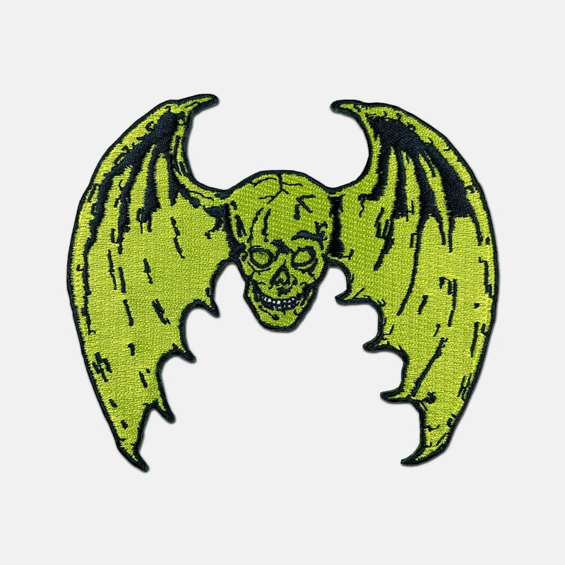 Dungeon – Skull Bat Embroidered Patch