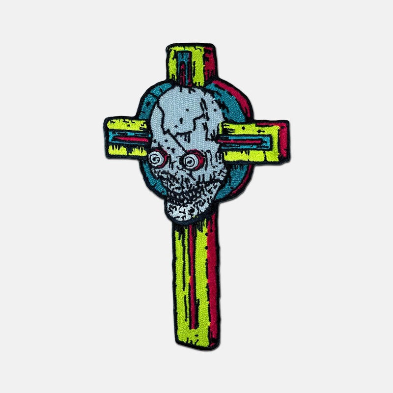 Dungeon – Skull Cross Embroidered Patch