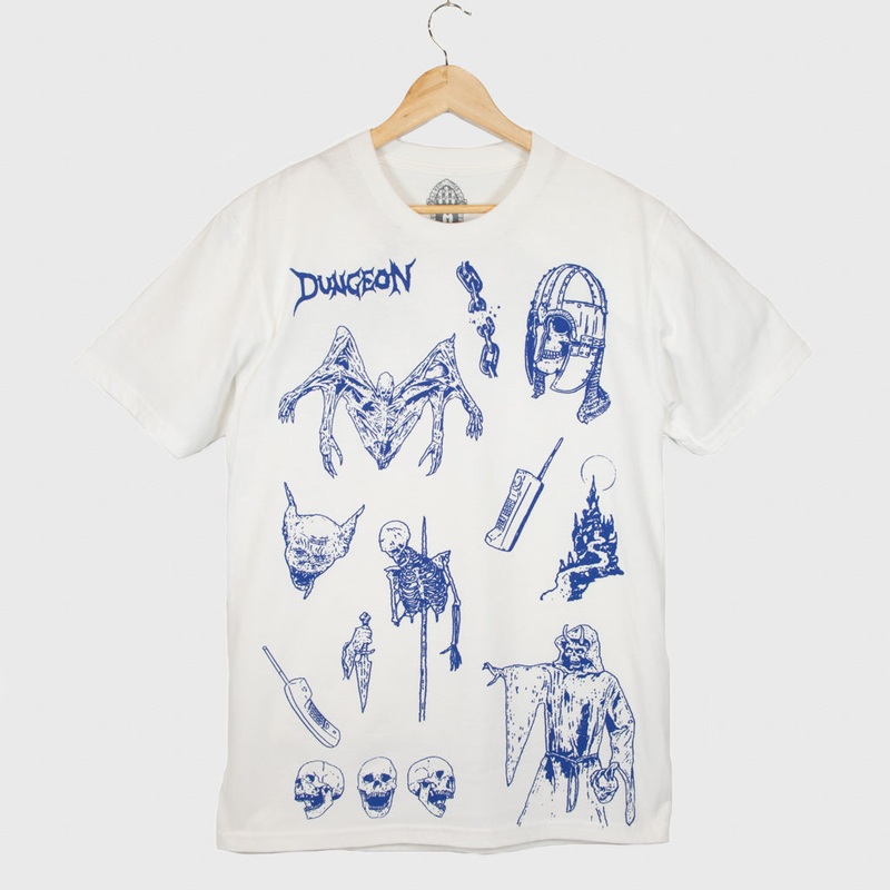Dungeon – Tales Of Mystery T-Shirt – White