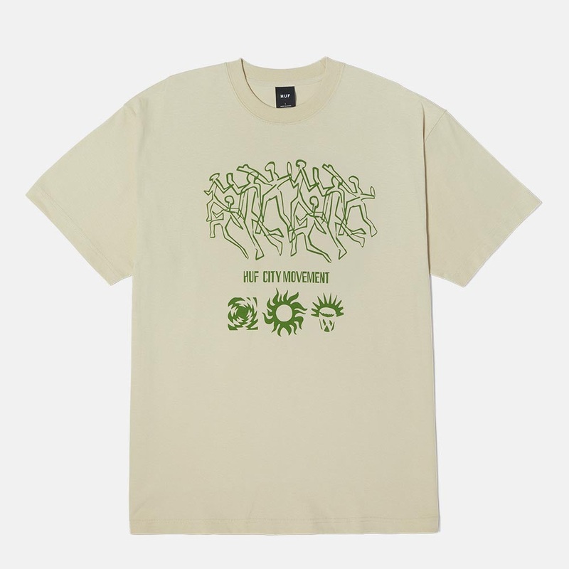 Huf – Movement T-Shirt – Stone