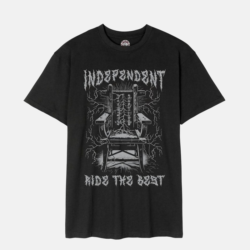 Independent Trucks – Ride The Best Lightning T-Shirt – Black
