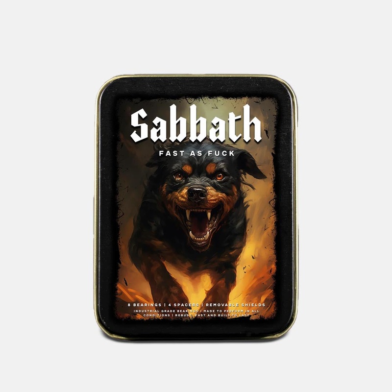 Sabbath Wheels – Fast As F*** Bearings