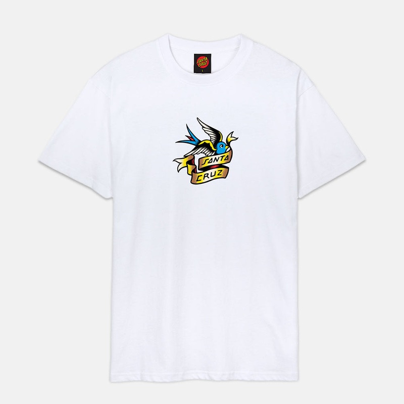Santa Cruz – Sommer Sparrow T-Shirt – White