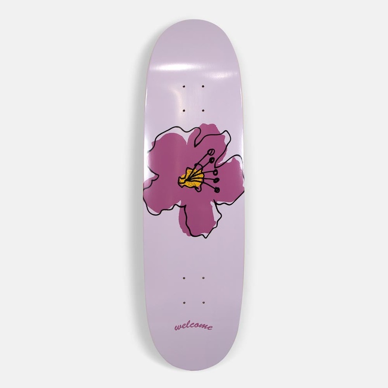 Welcome Skate Store – 8.75 Flower Skateboard Deck (Egg Shape)
