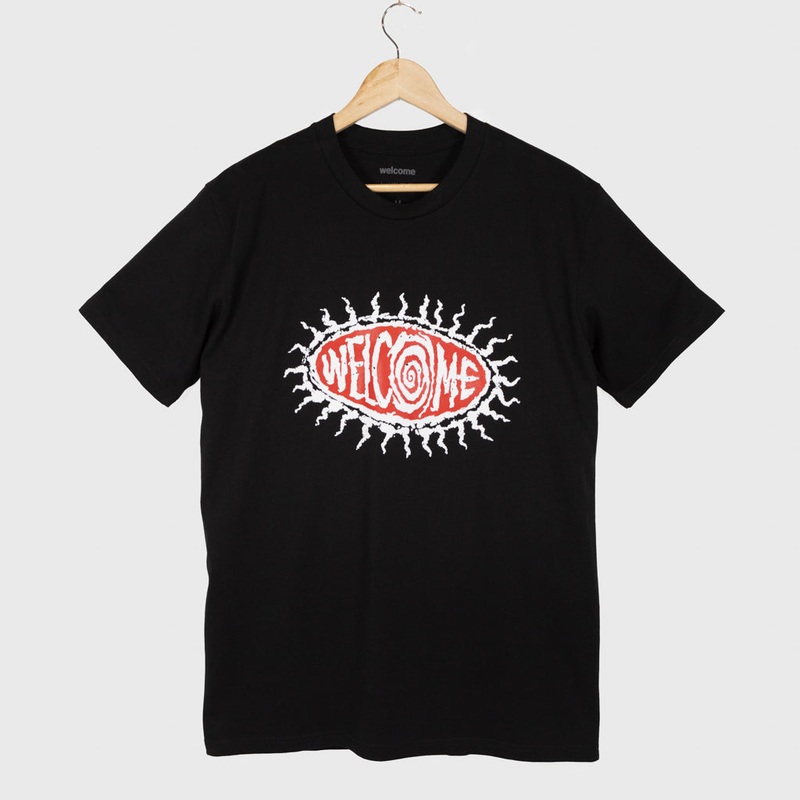 Welcome Skate Store – Courtney T-Shirt – Black