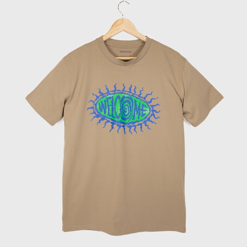 Welcome Skate Store – Courtney T-Shirt – Sand