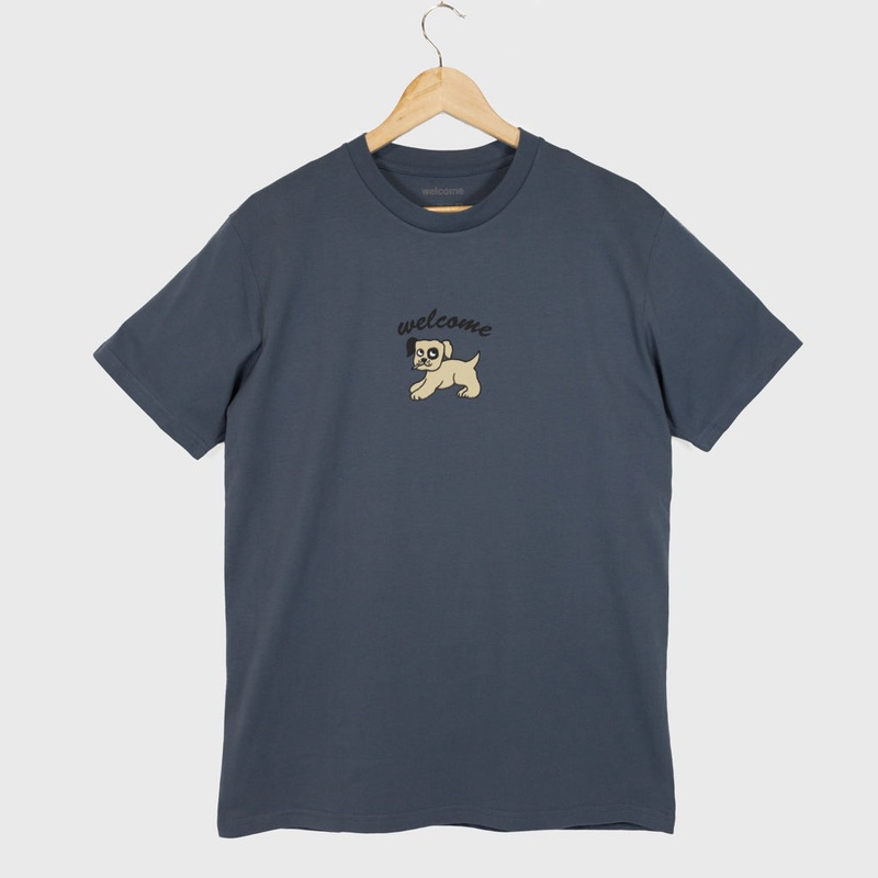 Welcome Skate Store – Smokey T-Shirt – Petrol