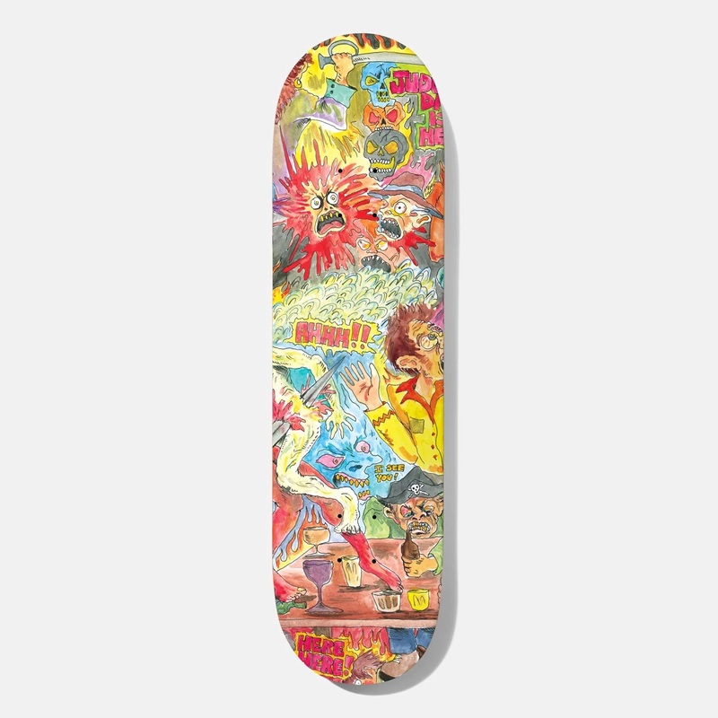 Baker Skateboards – 8.5 Rowan Zorilla Here To Stay Skateboard Deck