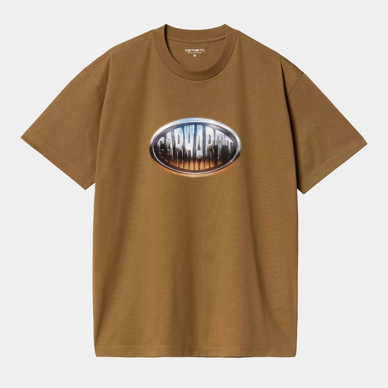 Carhartt WIP – Big Time T-Shirt – Fossil