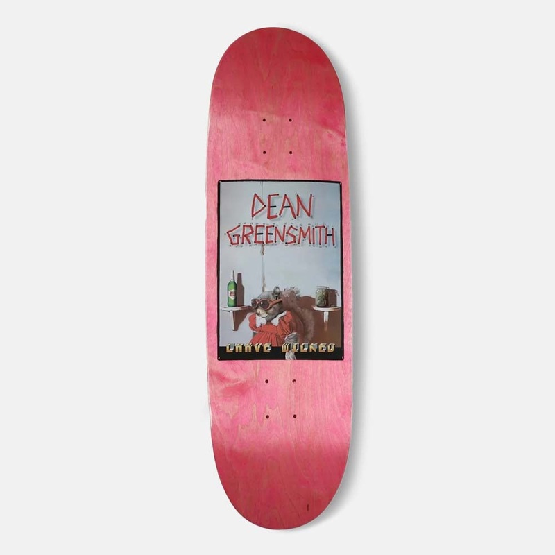 Carve Wicked – 9.125 Dean Greensmith Fella Artois Skateboard Deck – Egg Shape