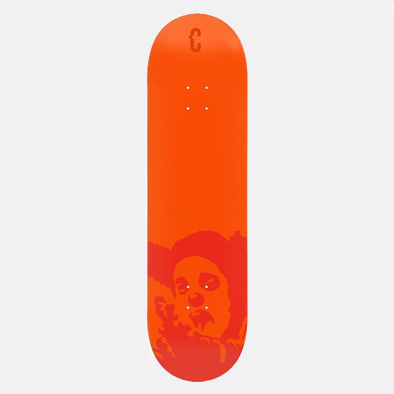 Clown Skateboards – 8.25 (High Concave) Manifesto DUB Skateboard Deck – Orange