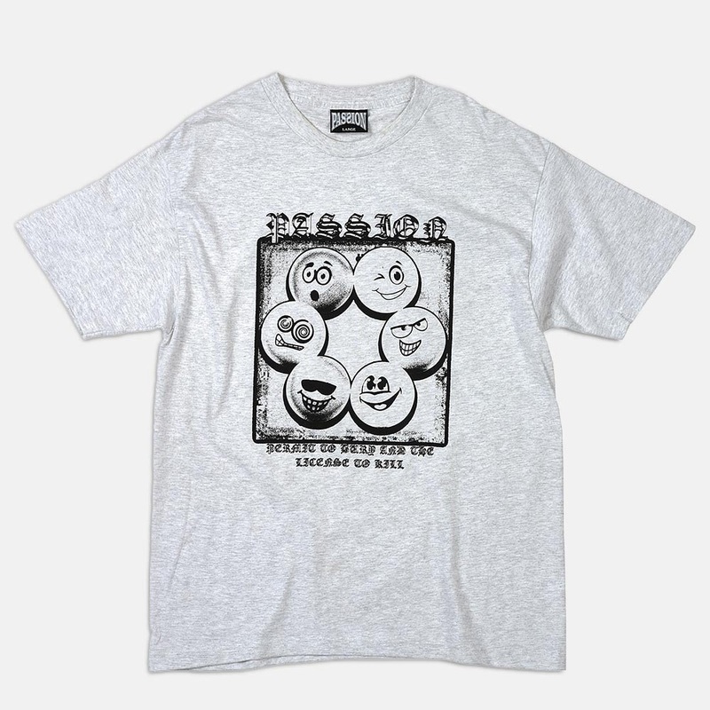 Passion – Permit To Bury T-Shirt – Grey
