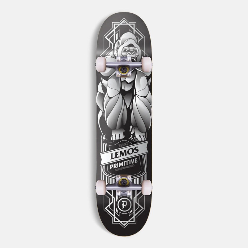 Primitive Skateboarding – 8.25 Tiago Lemos Gorilla Complete Skateboard