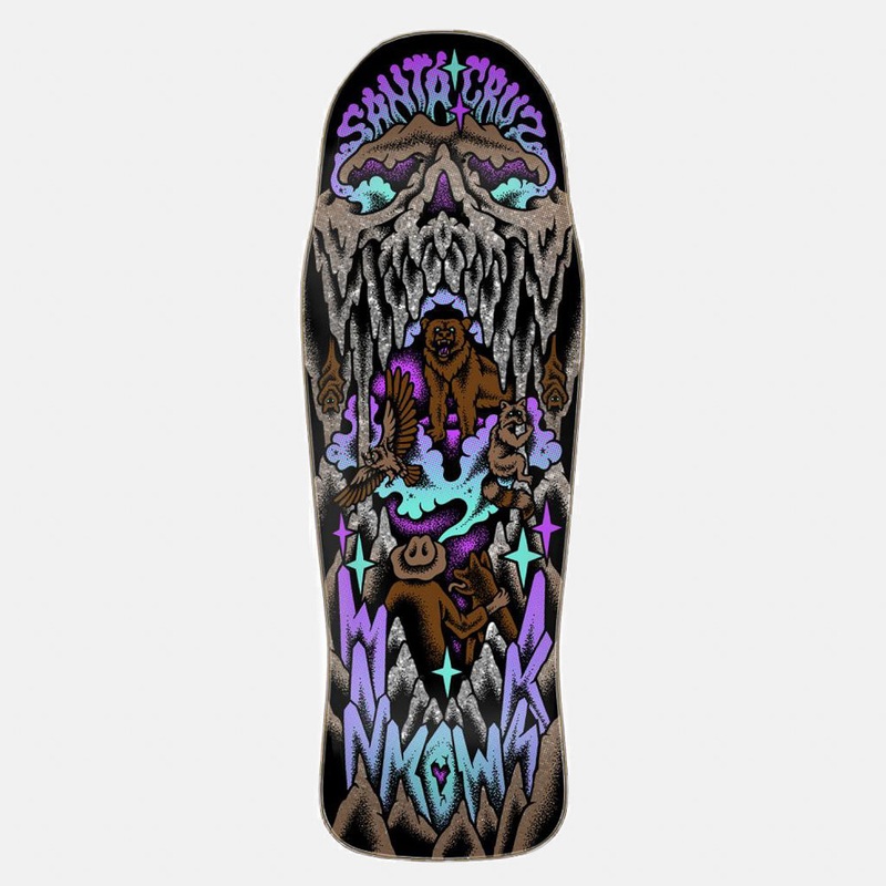 Santa Cruz – 10.34 Erick Winkowski Crystal Cave Shaped Skateboard Deck