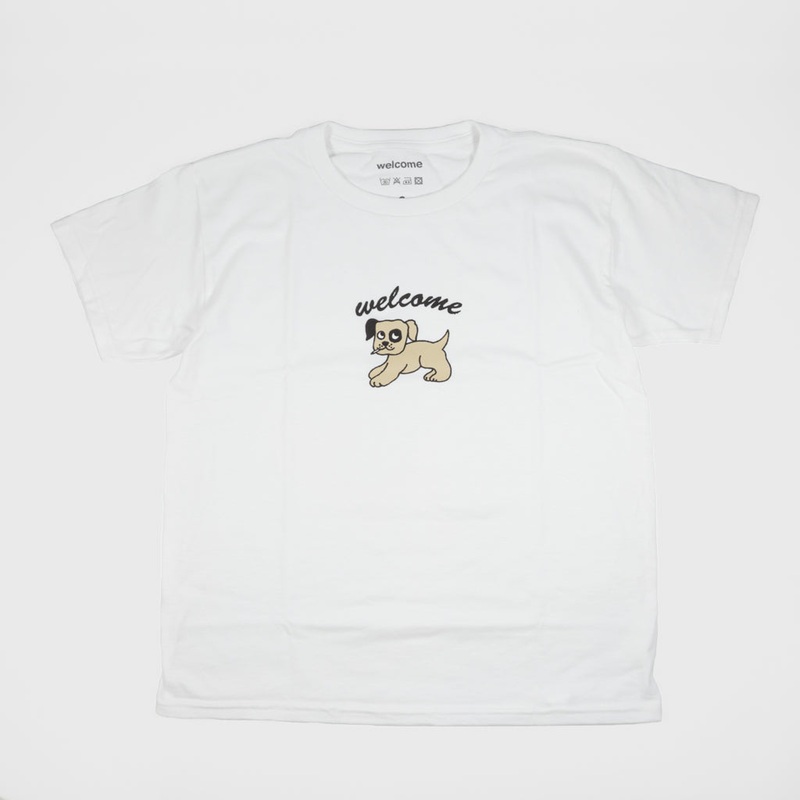 Welcome Skate Store – Kids Smokey T-Shirt – White