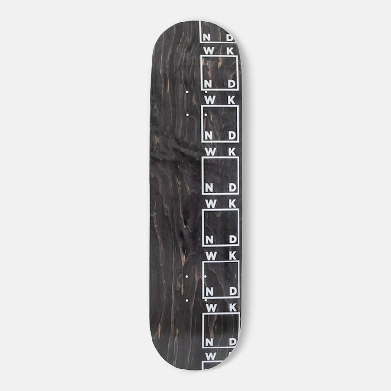 WKND Skateboards – 8.375 Side Logo Skateboard Deck – Black