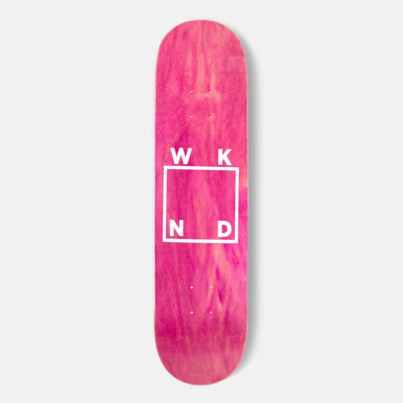 WKND Skateboards – 8.6 Logo Skateboard Deck – Assorted Stains