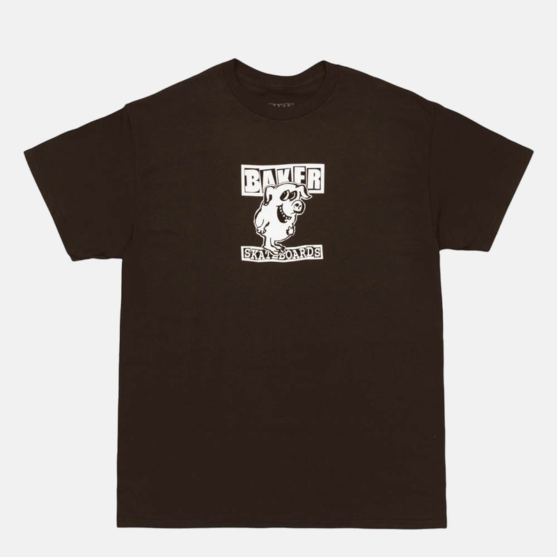 Baker Skateboards – Calamities T-Shirt – Dark Brown