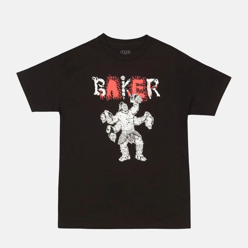 Baker Skateboards – Kombat T-Shirt – Black