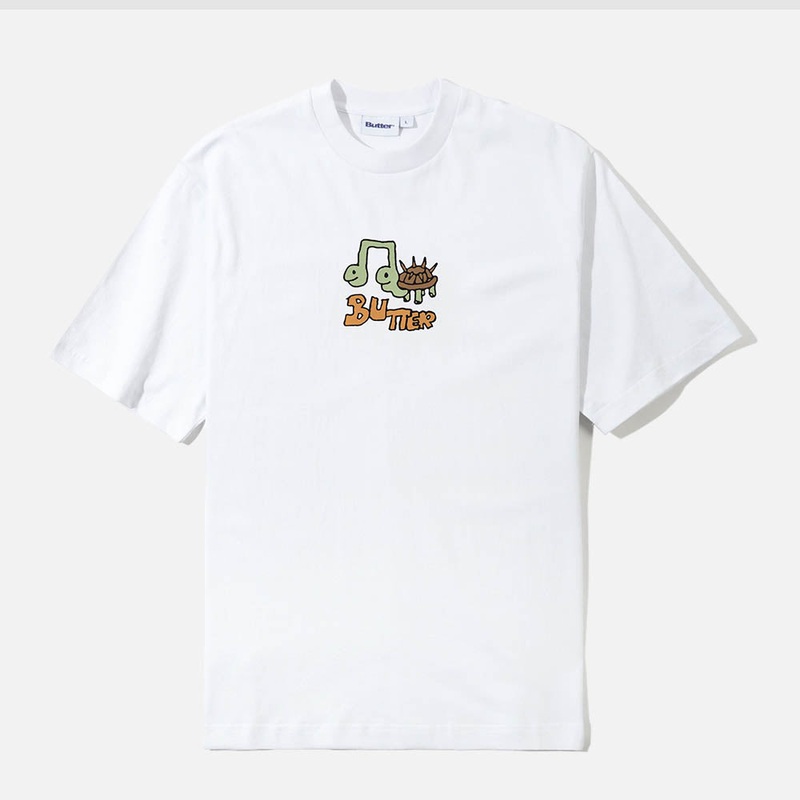 Butter Goods – Turtle T-Shirt – White