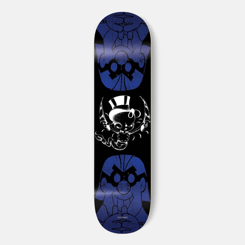 Cleaver Skateboards – 8.25 Oaky Skateboard Deck – Black