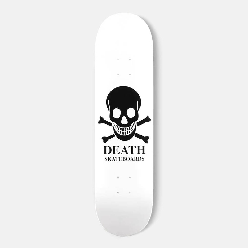 Death Skateboards – 8.75 OG Skull Deck – White