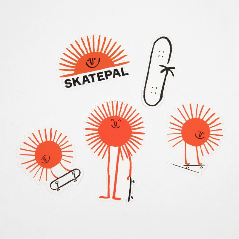 SkatePal – Sun Sticker Pack
