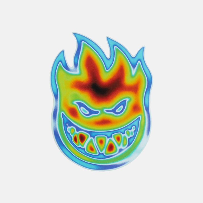 Spitfire – 3.25 Radioactive Bighead Sticker – Multi