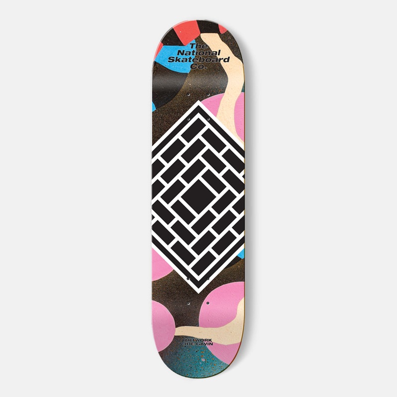 The National Skateboard Co. – 7.5 JOE GAVIN ART 1 SKATEBOARD DECK (HIGH CONCAVE)