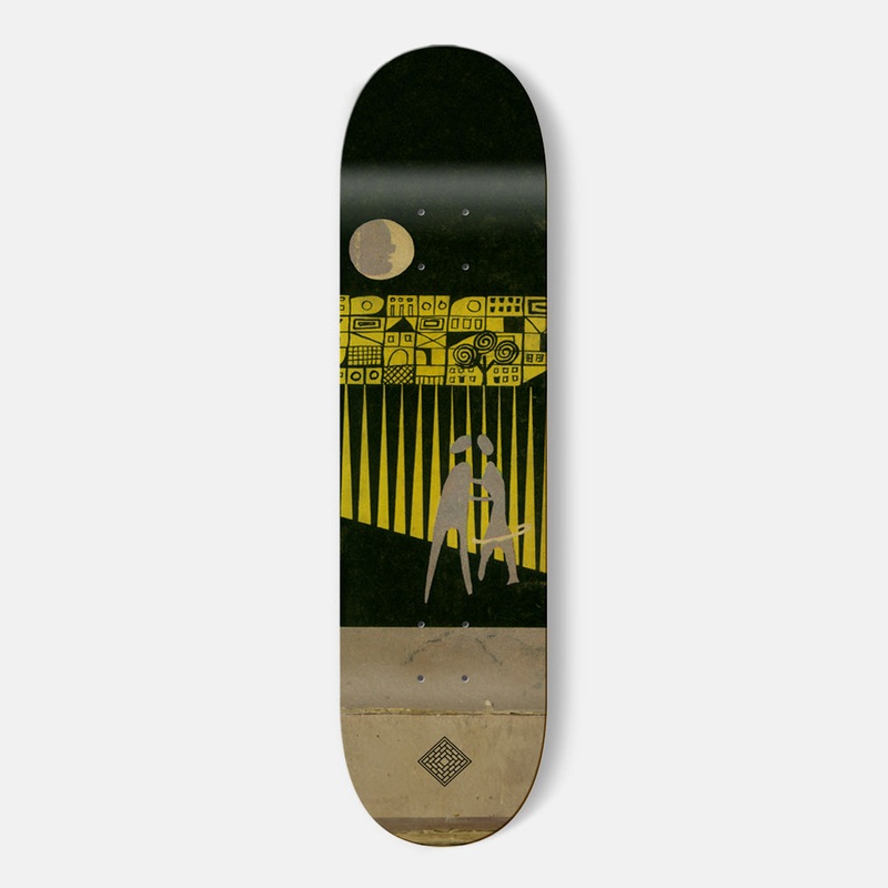 The National Skateboard Co. – 8.0 SUNDOWN SKATEBOARD DECK (HIGH CONCAVE)
