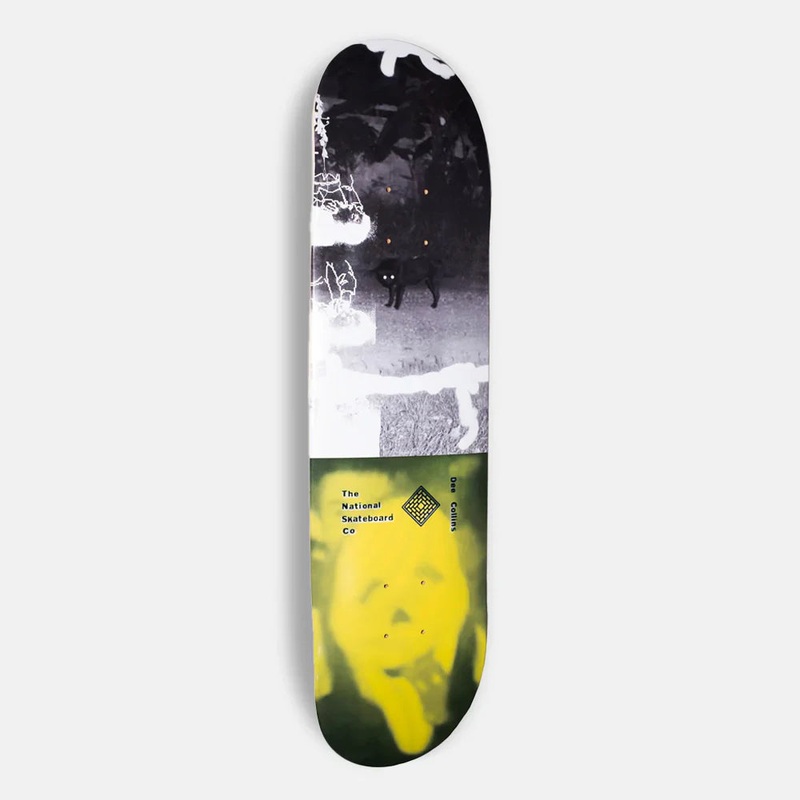 The National Skateboard Co. – 8.25 REAL BAD TIME: DEE SKATEBOARD DECK (HIGH CONCAVE)