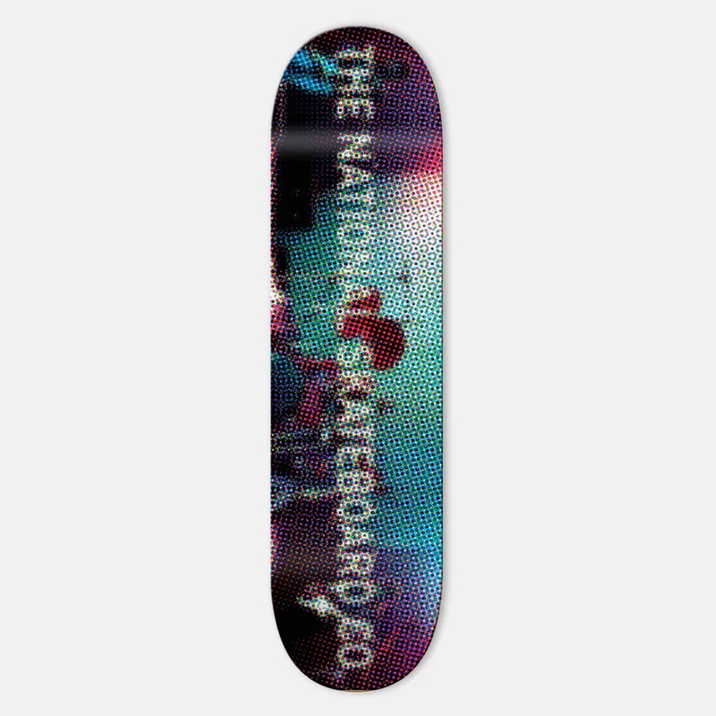 The National Skateboard Co. – 8.5 POMPEII HALFTONE SKATEBOARD DECK (SQUARE)