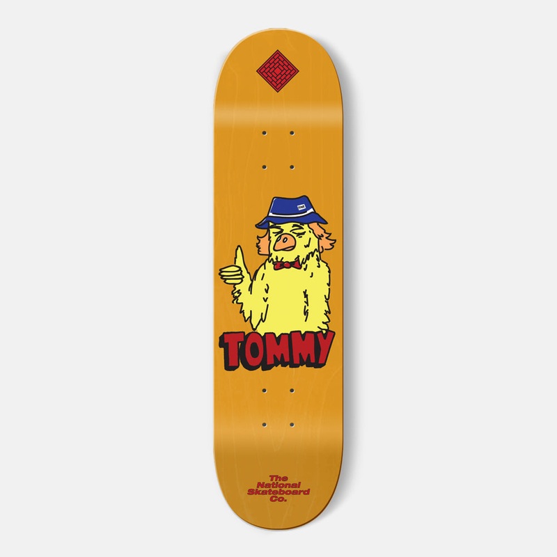 The National Skateboard Co. – 8 TOMMY MAY ‘FRANK’ SKATEBOARD DECK (HIGH CONCAVE)