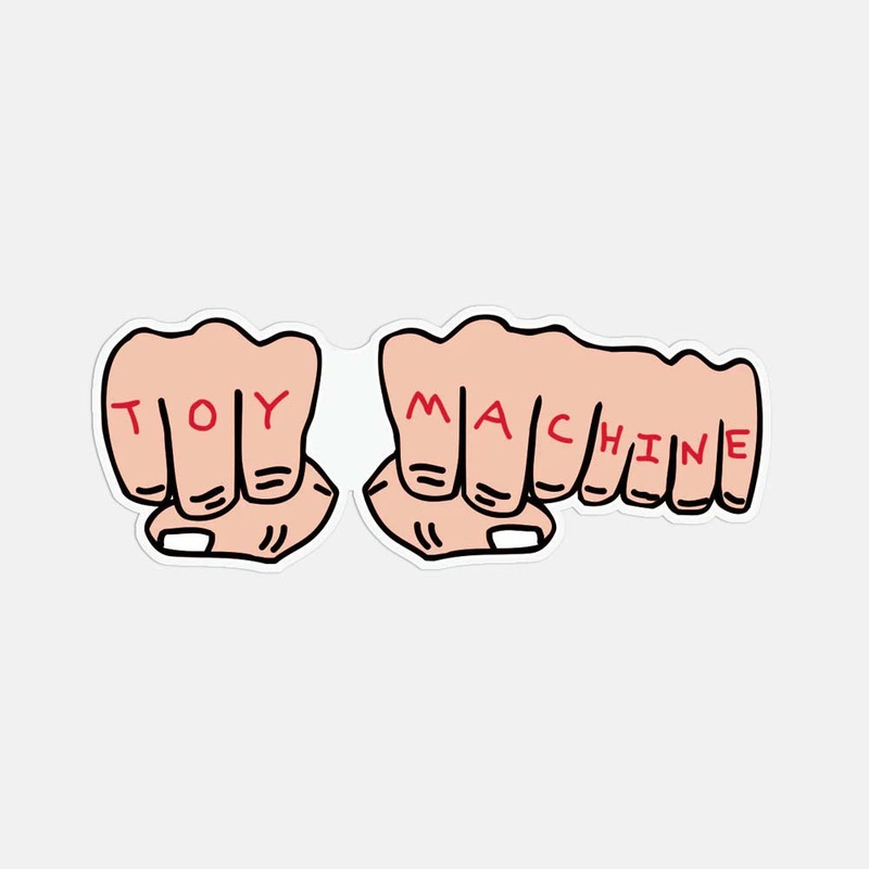 Toy Machine – 6 Fists Sticker
