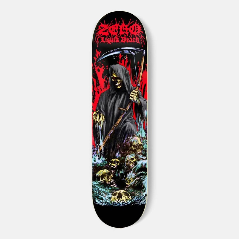 Zero Skateboards – 8.25 Liquid Death Adam Arunski Skateboard Deck
