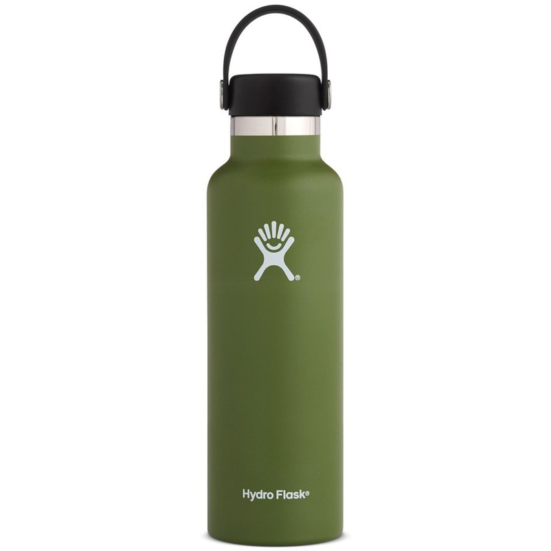 21oz Standard Mouth with Flex Cap Olive Bottle